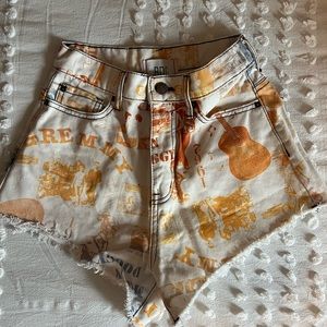 BDG pinch waist shorts (urban outfitters)